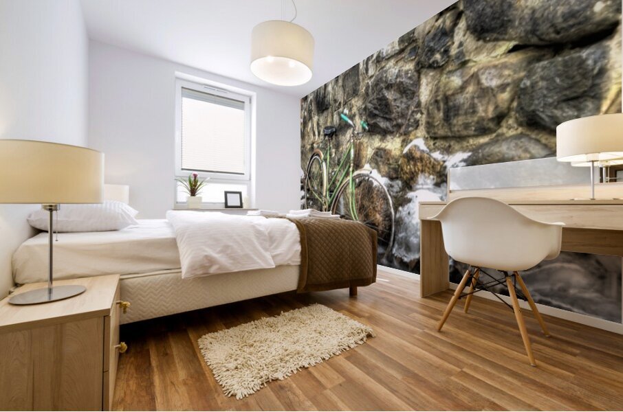 vertical stonewall Mural print