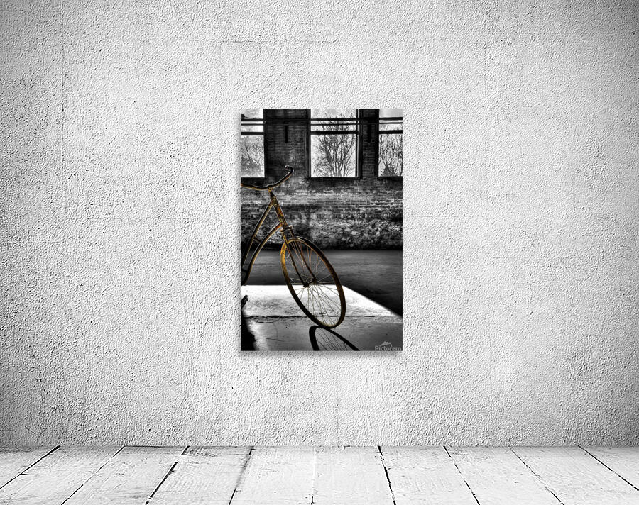 shadowcaster spot rust bw 36x24 Wall Preview
