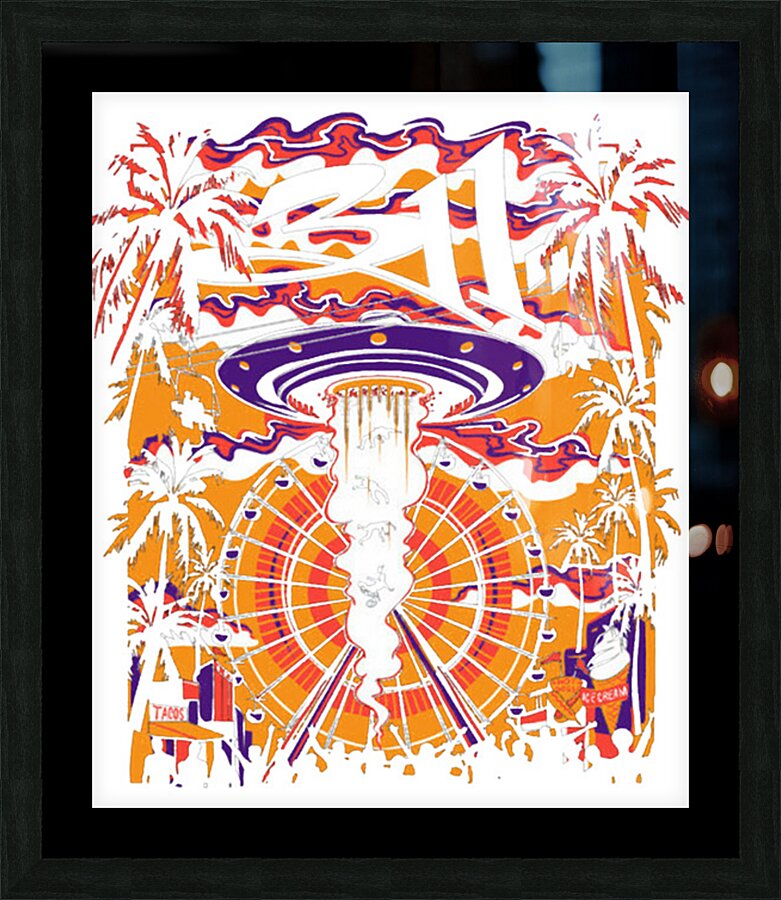 311 Band 31 Picture Frame print