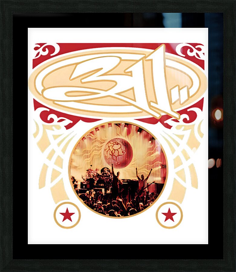 311 Band 9 Picture Frame print