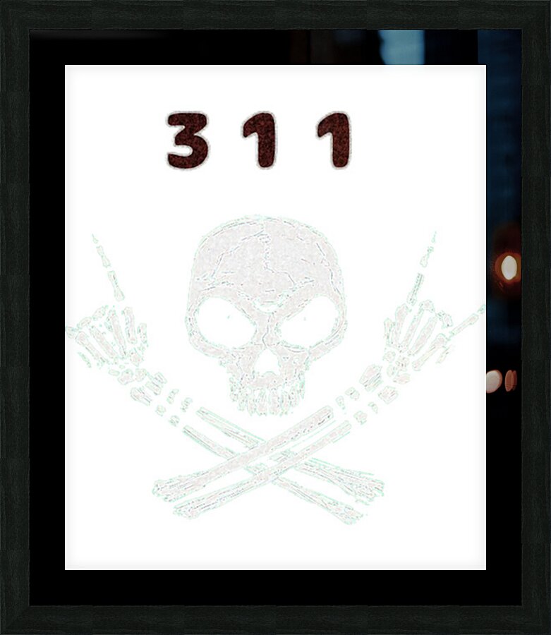 311 Band 17 Picture Frame print