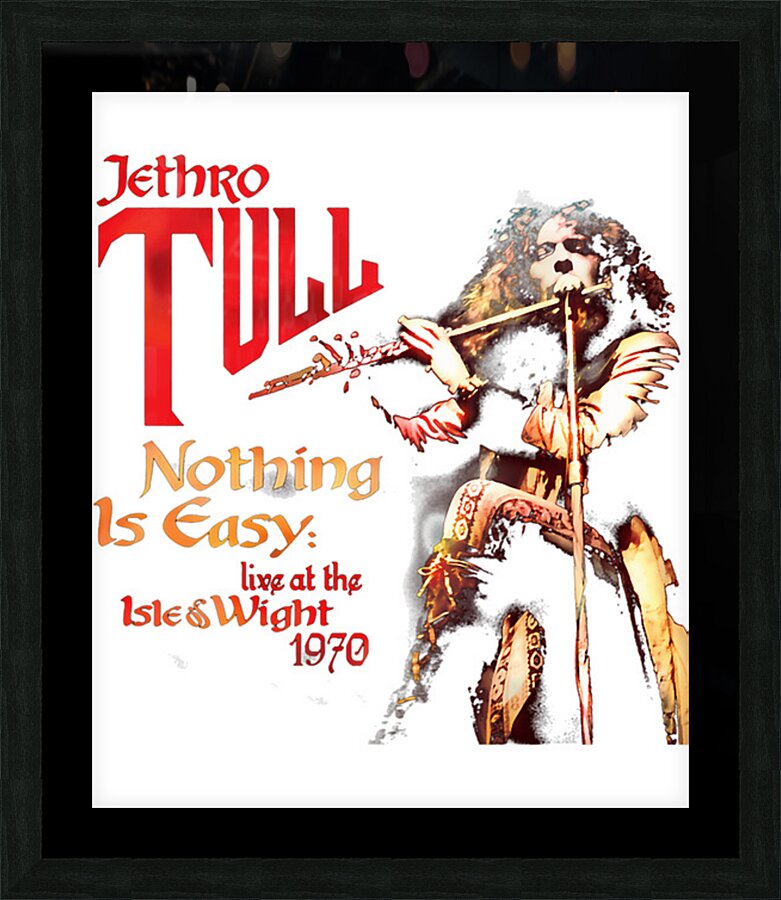 Jethro Tull 7 Picture Frame print