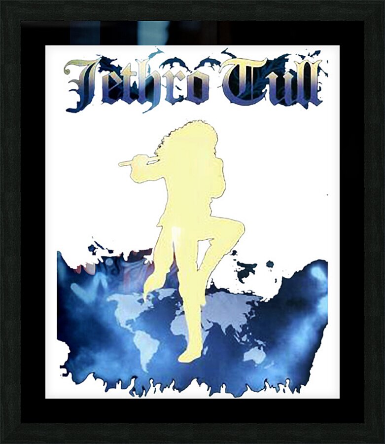 Jethro Tull 17 Picture Frame print