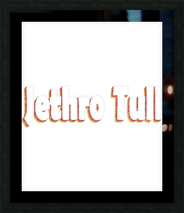 Jethro Tull 27 Picture Frame print