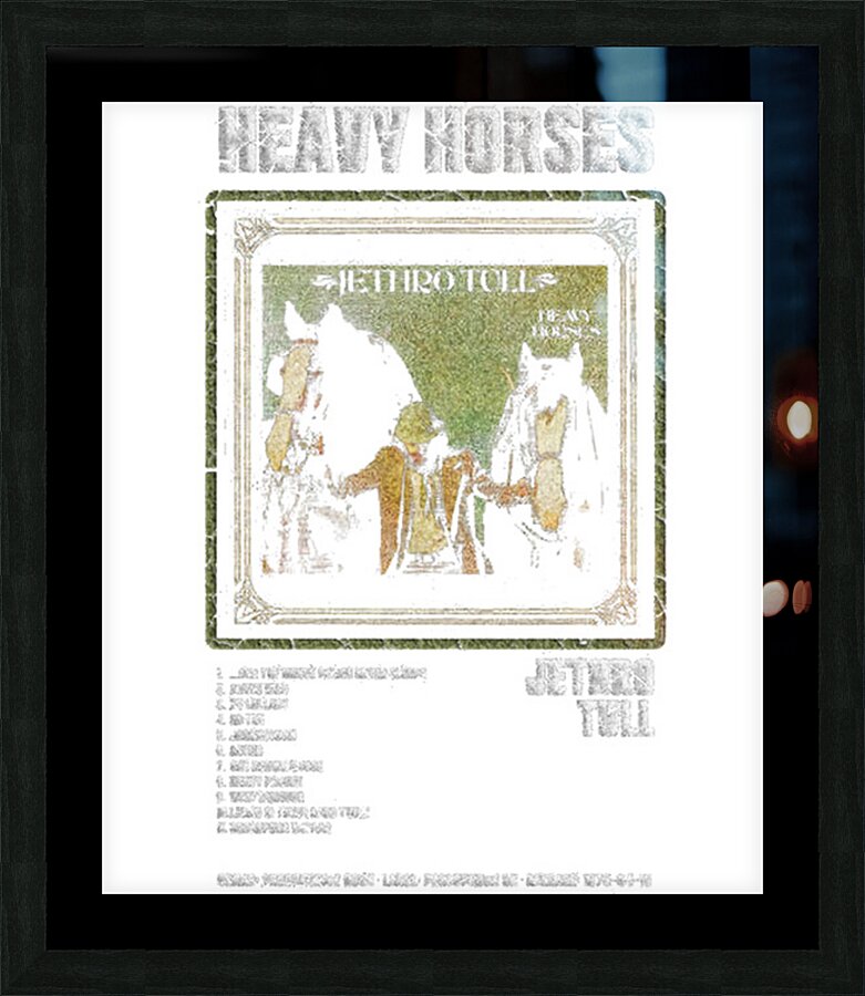 Jethro Tull 30 Picture Frame print