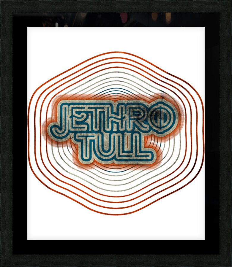 Jethro Tull 34 Picture Frame print