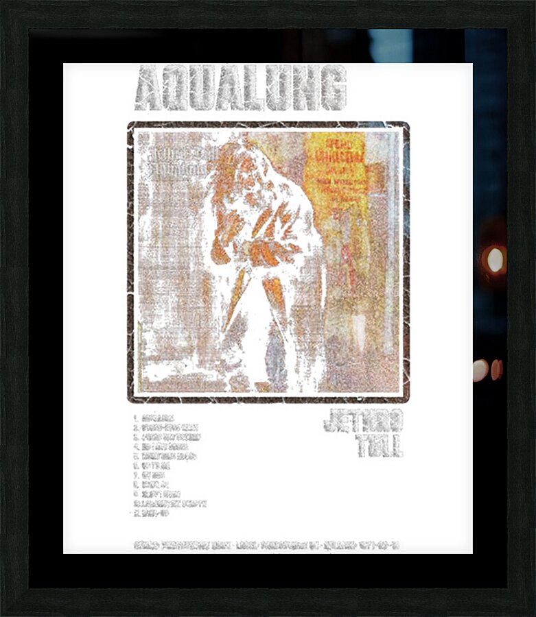 Jethro Tull 36 Picture Frame print