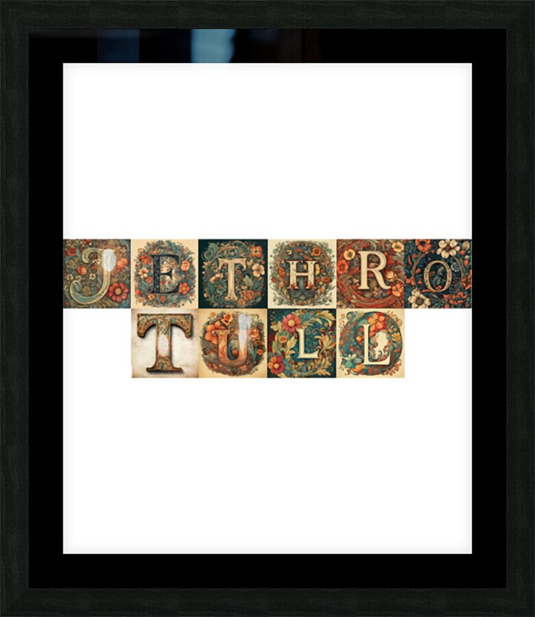 Jethro Tull 37 Picture Frame print