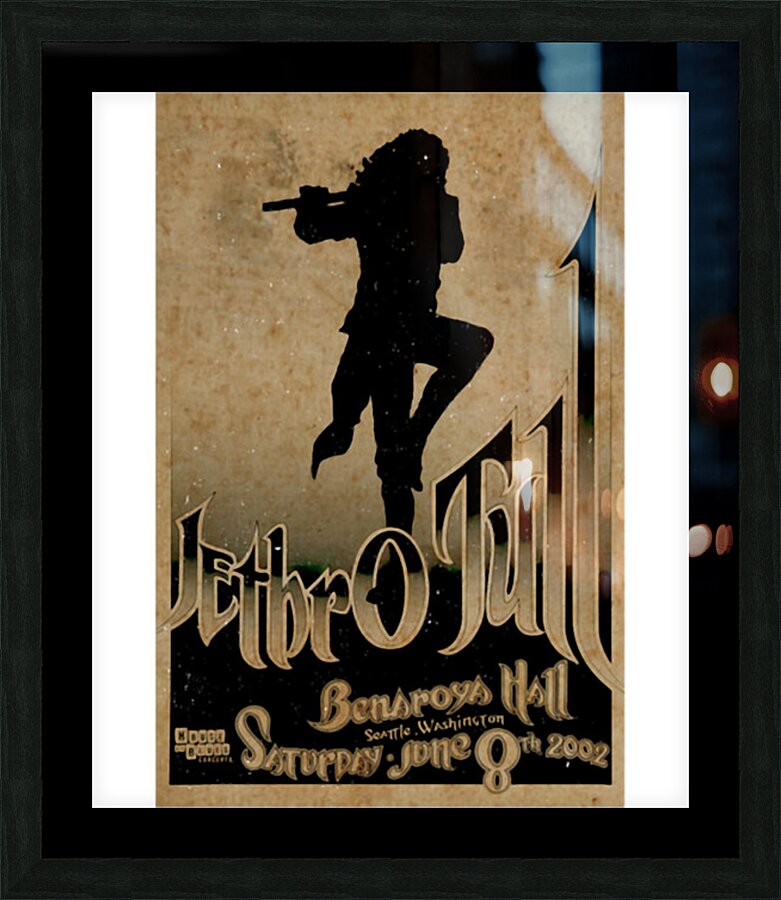 Jethro Tull 48 Picture Frame print