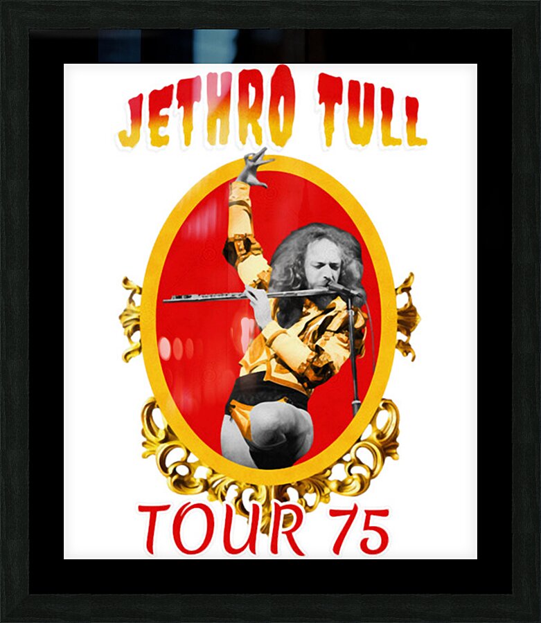 Jethro Tull 6 Picture Frame print