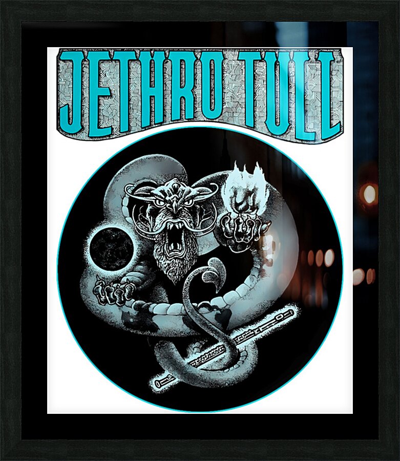 Jethro Tull 11 Picture Frame print
