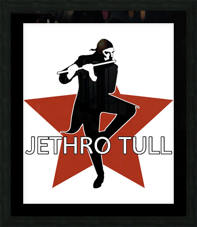Jethro Tull 12 Picture Frame print