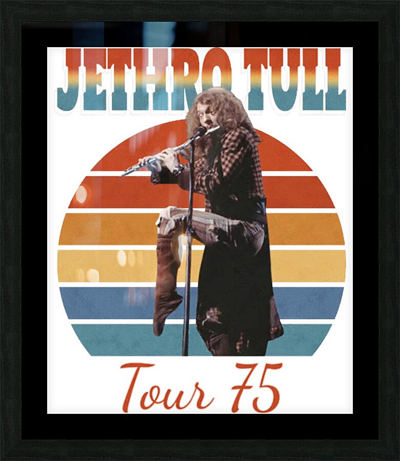 Jethro Tull 16 Picture Frame print