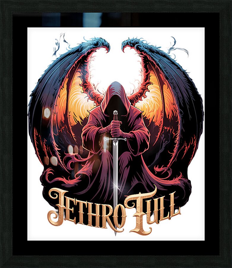 Jethro Tull 22 Picture Frame print