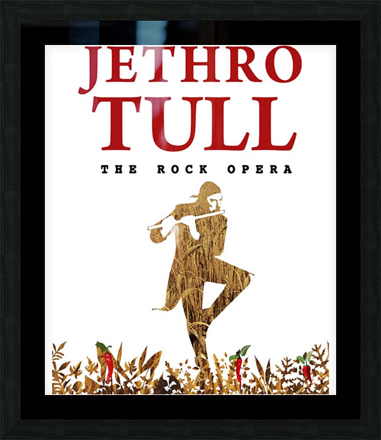 Jethro Tull 28 Picture Frame print