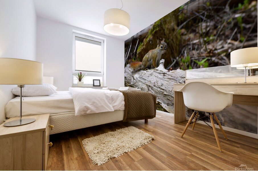 Chippin  in Mural print