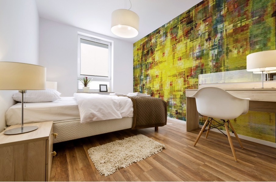 Pansy  Mural print