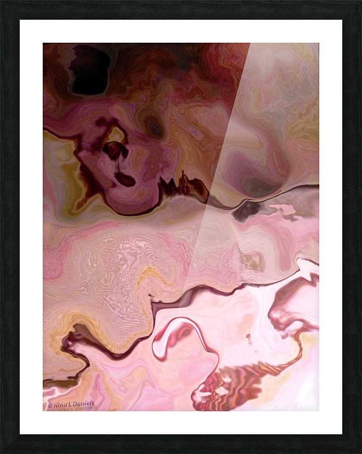 MeltedLove Picture Frame print