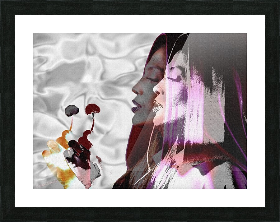 Jennifer Lopez Abstract  Picture Frame print