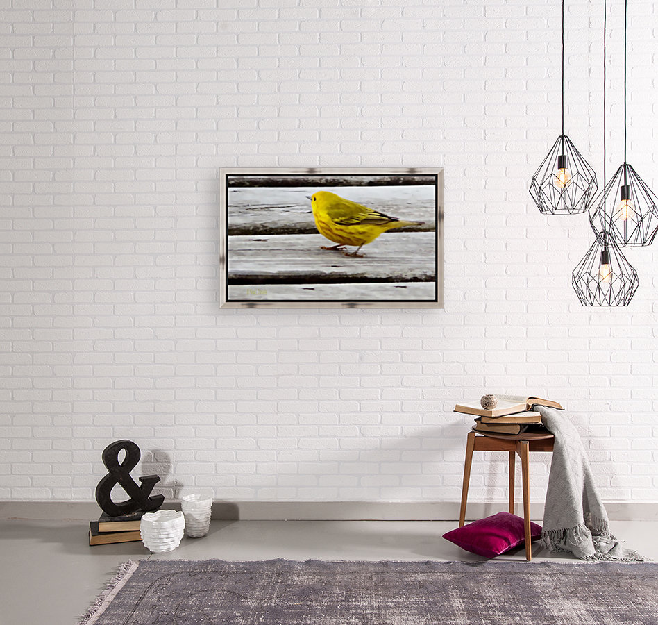 Yellow Bird Painted Reproduction