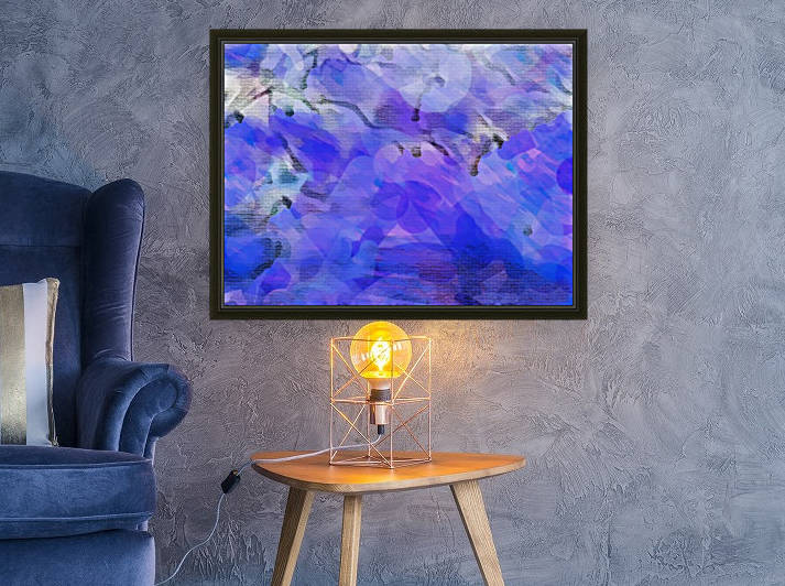 Textured Purple by Nina