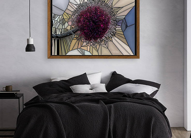 Stained Glass Bloom by Nina