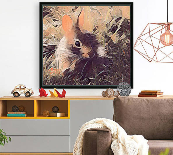 Autumn Rabbit by Nina