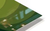 Fractal Green HD Metal print