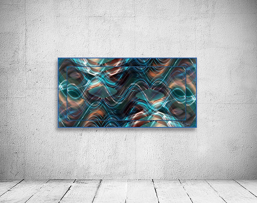 Blue Undulate Wall Preview