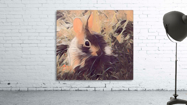 Autumn Rabbit Wall Preview