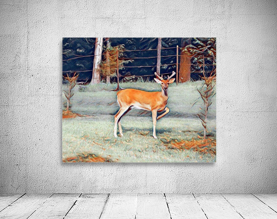 Hello Deer Wall Preview