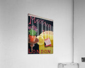 Mayfair Irises London Acrylic Print