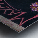 Mayfair Irises London Metal print