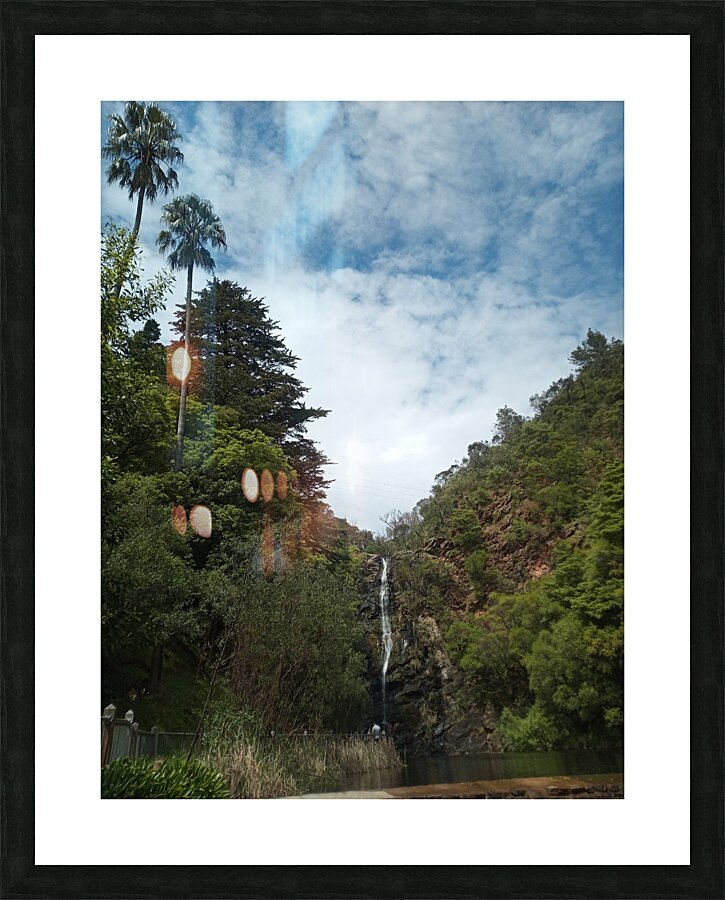 Waterfall Gully Picture Frame print