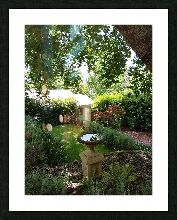 Secret Garden Picture Frame print