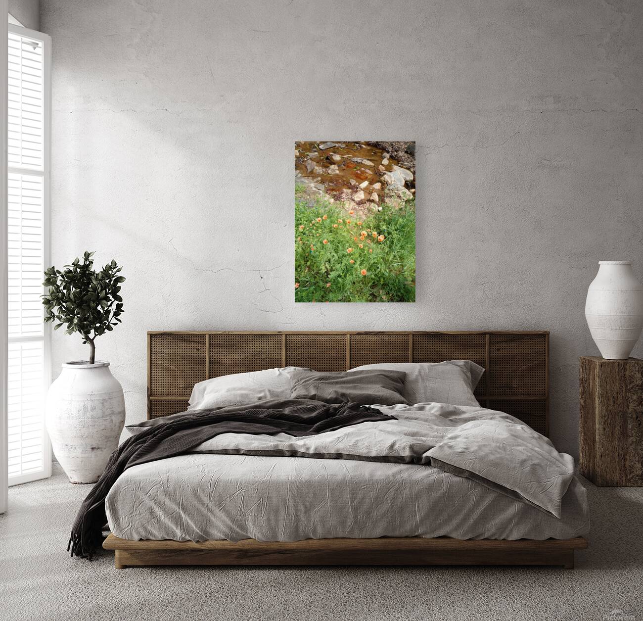 Poppies & Rust Reproduction