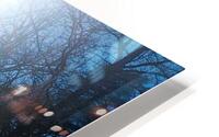 Winter Blaze HD Metal print