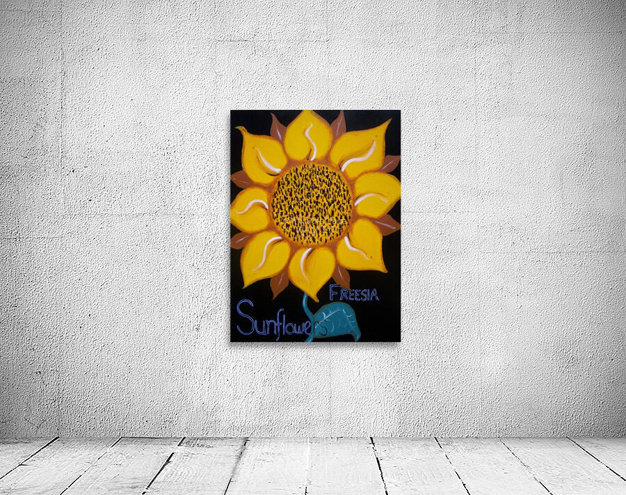 Sunflower Wall Preview