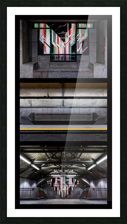 Cote des neiges Picture Frame Printing
