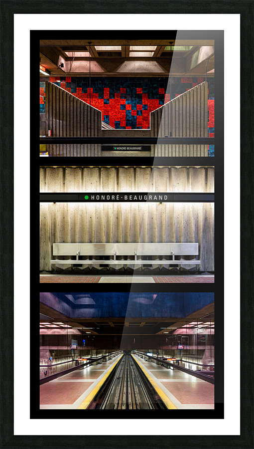 Honore Beaugrand Picture Frame Printing
