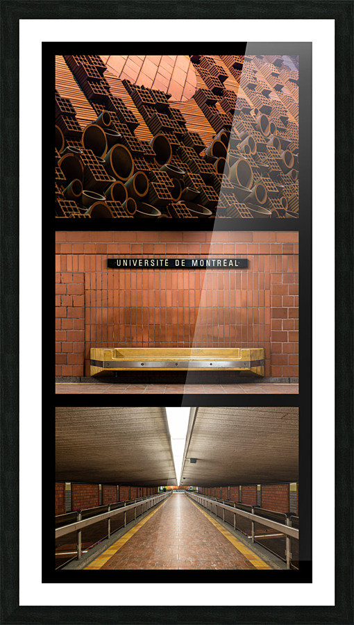 Universite de montreal Picture Frame Printing