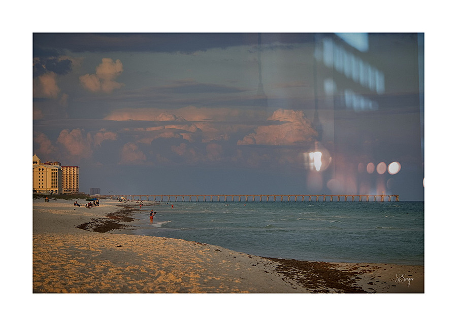 Beach1 Picture Frame print