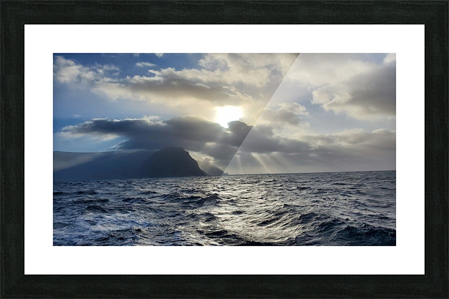 Ocean View Picture Frame print