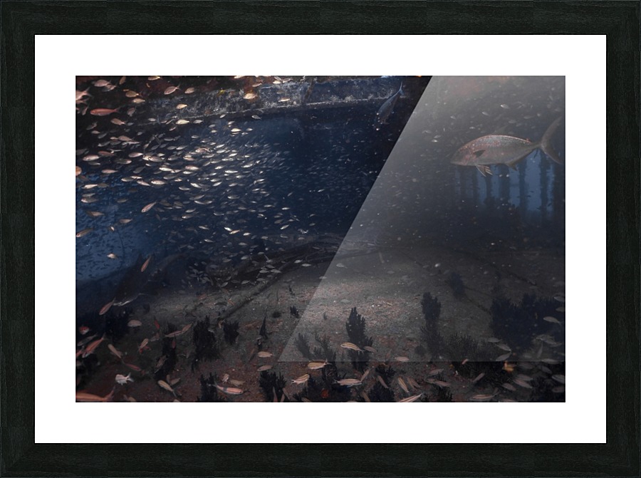 Cave 2 Picture Frame print