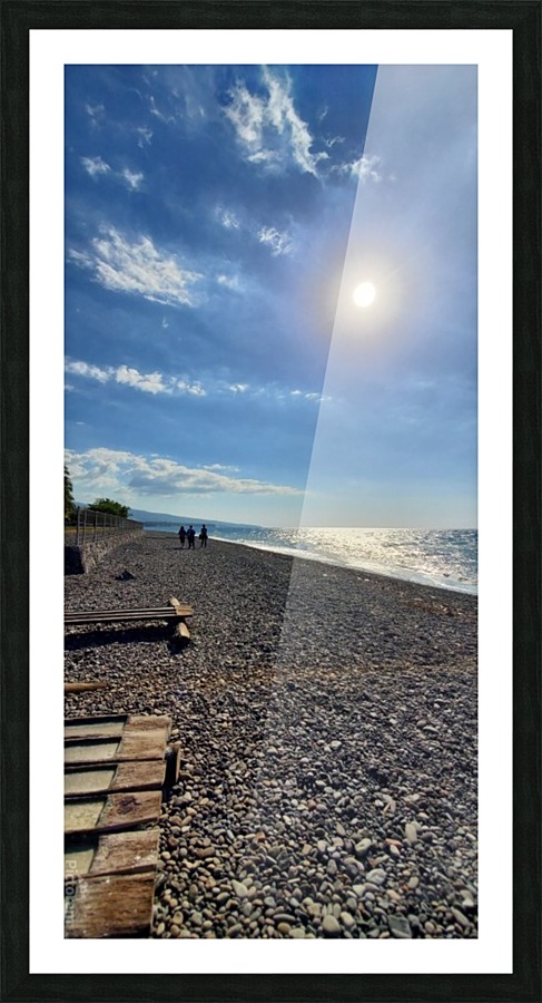 Bali Beach Scape Picture Frame print