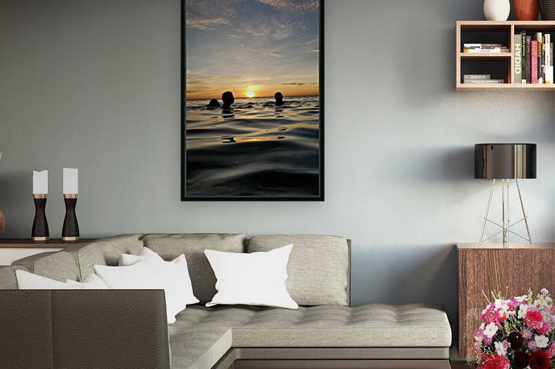 water sunset by Michael Brown