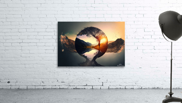 surreal hyperreal nature 1 Wall Preview