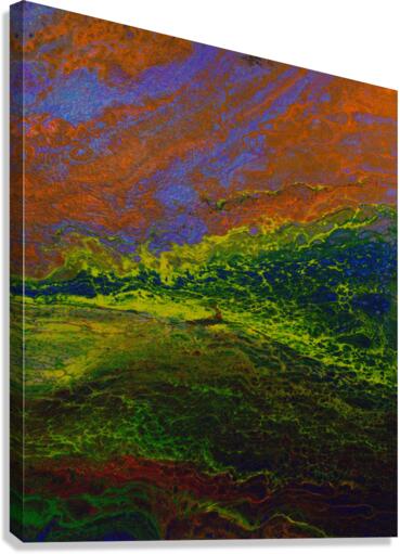 Valley to nowhere Canvas Print
