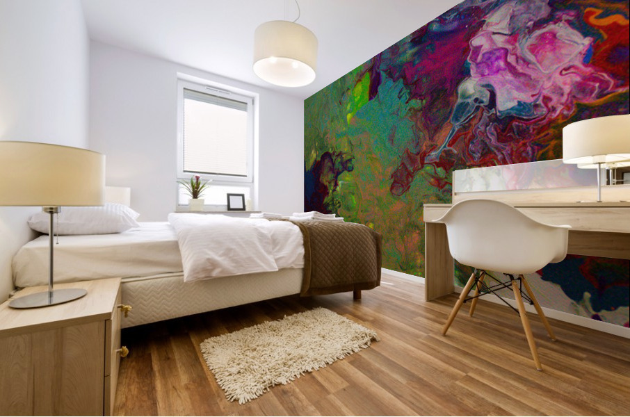 Floraison Mural print