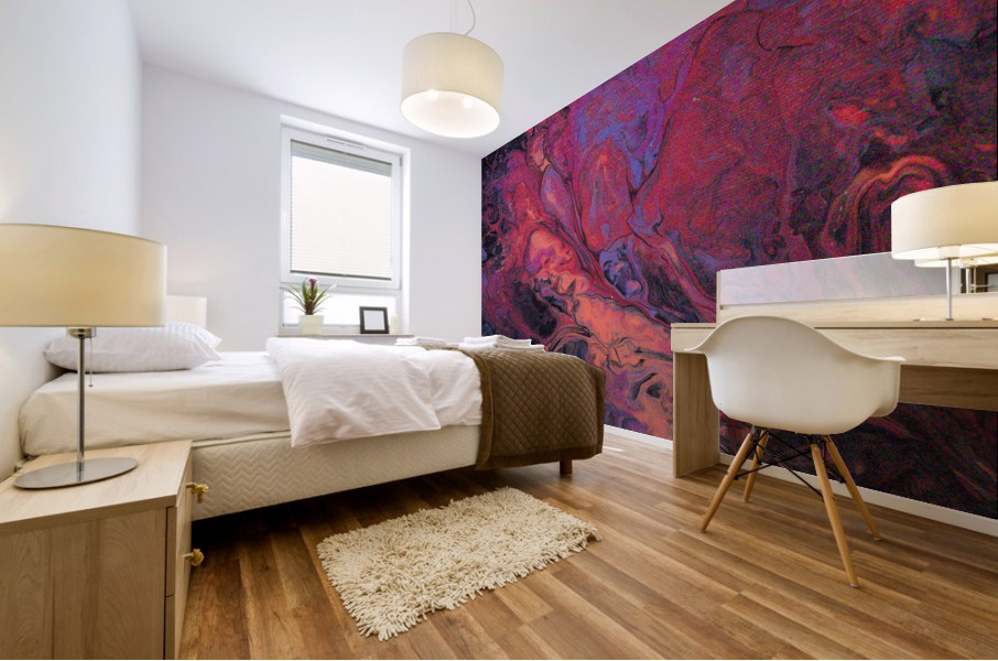 Blobls Out Mural print